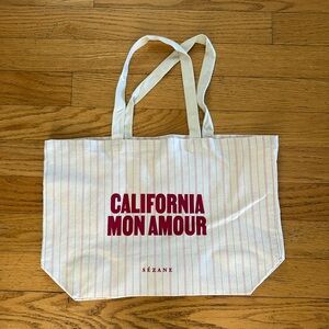 NWOT Sezane tote